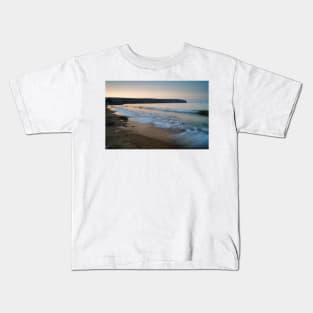 Sunset over Swanage Bay, Dorset Kids T-Shirt